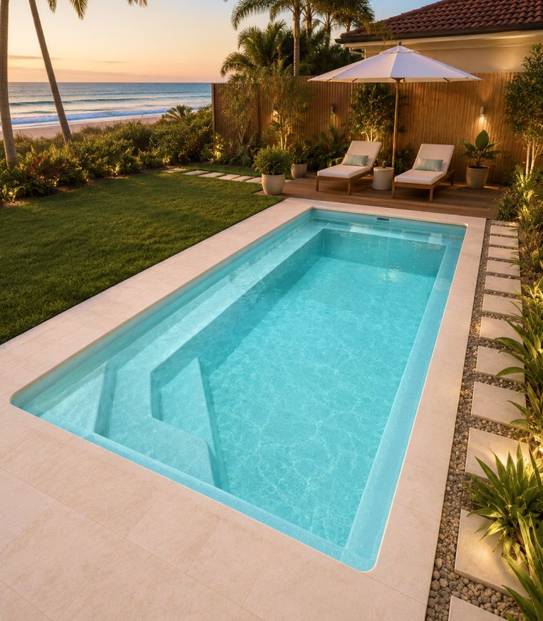 Century fibreglass pool project