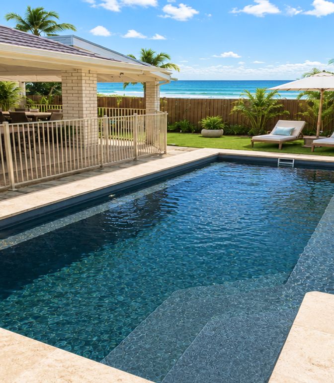 Century fibreglass pool project