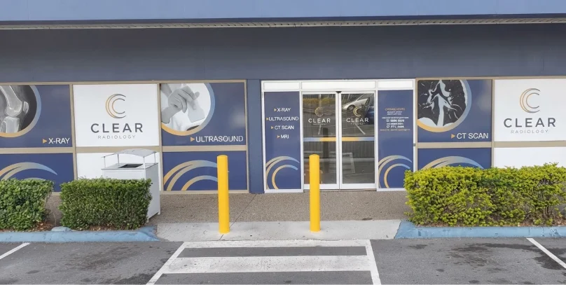 Clear Radiology Logan clinic shopfront